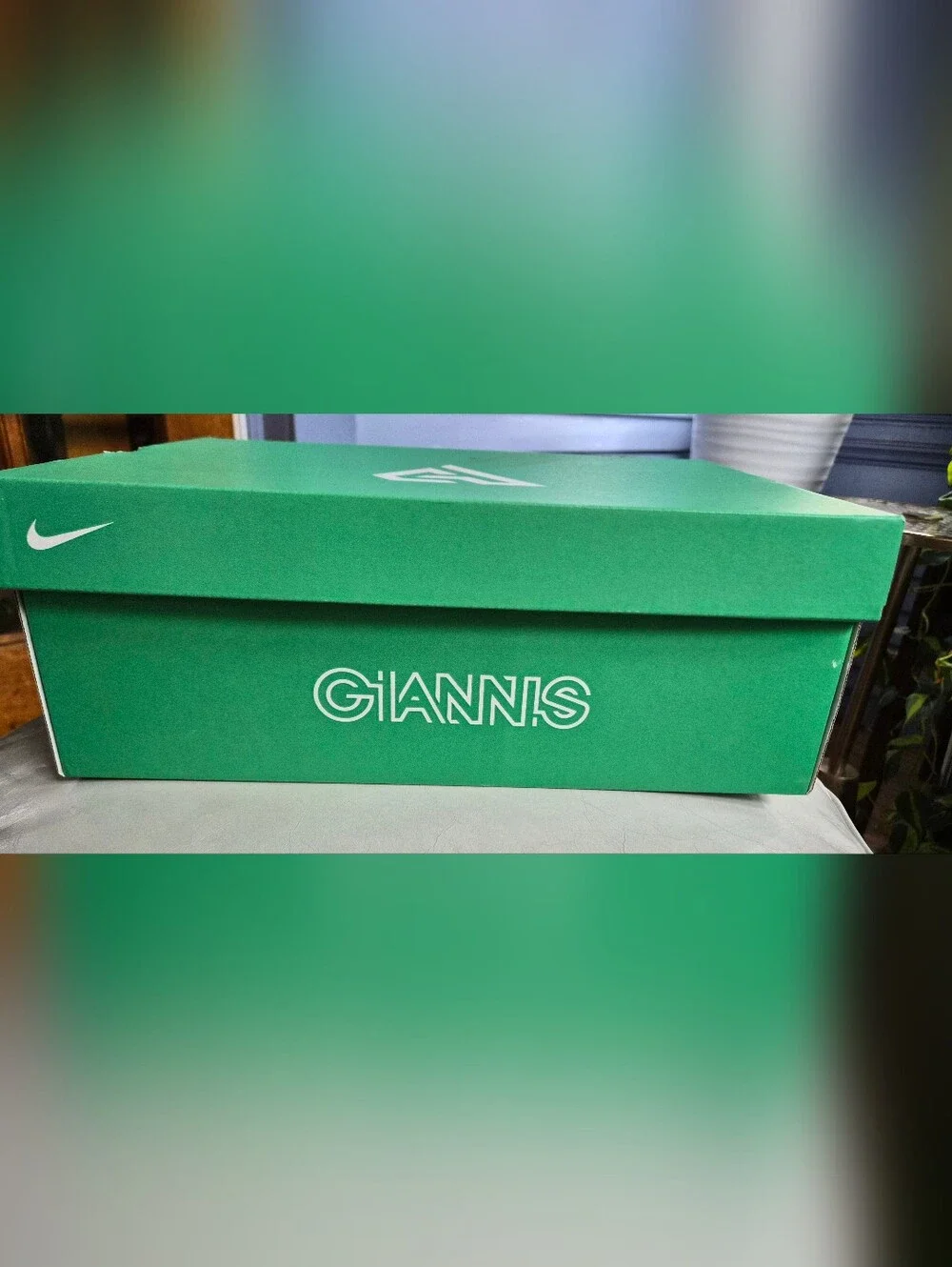Nike - Giannis Immortality 4  Basketball Shoes in Green/Grey, Size 12
